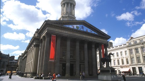 Gallery of Modern Art - a grand neo-classical building